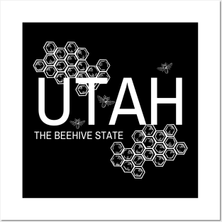 Utah The Beehive State Posters and Art